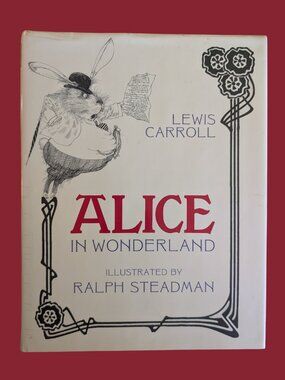 Vintage 2001 Alice in Wonderland by Lewis Carroll Illustrated by Ralph Steadman